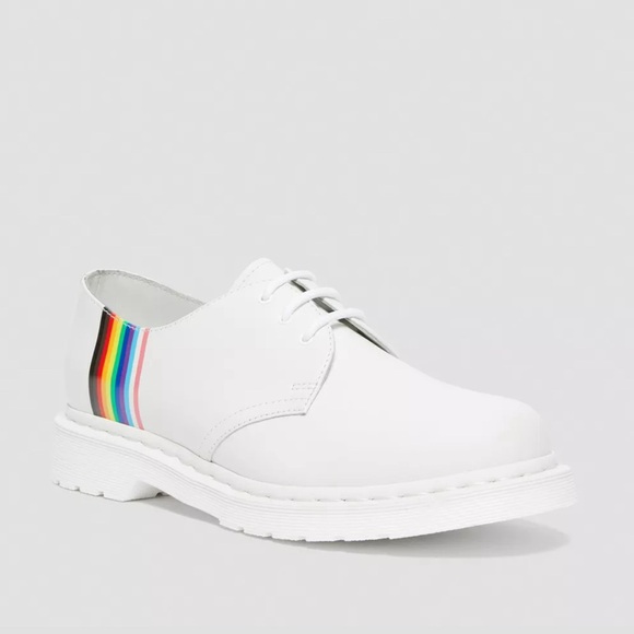 Dr. Martens 1461 for Pride white size 12 - Picture 1 of 8